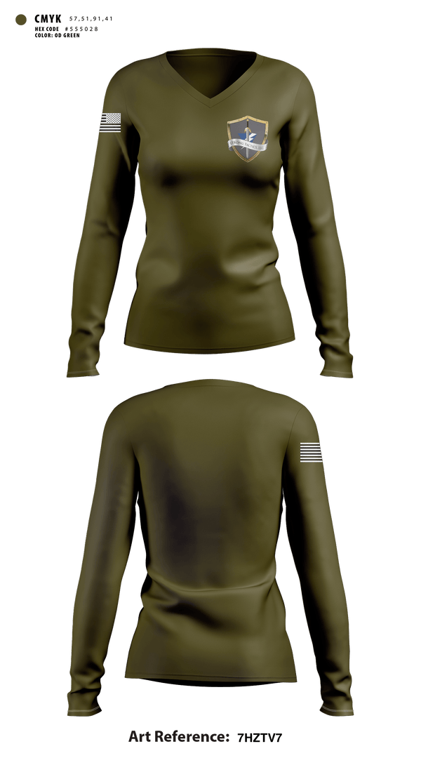 Women's Long Sleeve Vneck Shirt, Strong Tactics, Police, Teamtime, Team time, sublimation, custom sports apparel, team uniforms, spirit wear, spiritwear, sports uniforms, custom shirts, team store, custom team store, fundraiser sports, apparel fundraiser