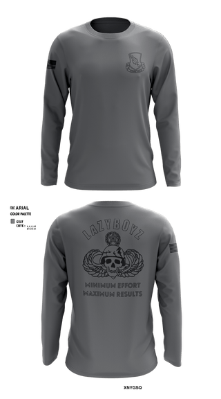 Long Sleeve Performance Shirt, LAZY HELLDIVER, Army, Teamtime, Team time, sublimation, custom sports apparel, team uniforms, spirit wear, spiritwear, sports uniforms, custom shirts, team store, custom team store, fundraiser sports, apparel fundraiser
