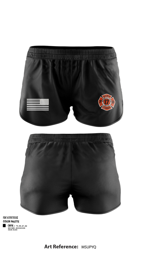 Ranger Panties, Station 17, Fire Department, Teamtime, Team time, sublimation, custom sports apparel, team uniforms, spirit wear, spiritwear, sports uniforms, custom shirts, team store, custom team store, fundraiser sports, apparel fundraiser