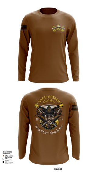 Long Sleeve Performance Shirt, NAFEC CPO Mess, , Teamtime, Team time, sublimation, custom sports apparel, team uniforms, spirit wear, spiritwear, sports uniforms, custom shirts, team store, custom team store, fundraiser sports, apparel fundraiser