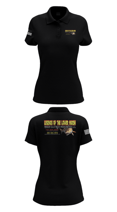Leg 44456180 Women's Short Sleeve Performance Polo  - 36