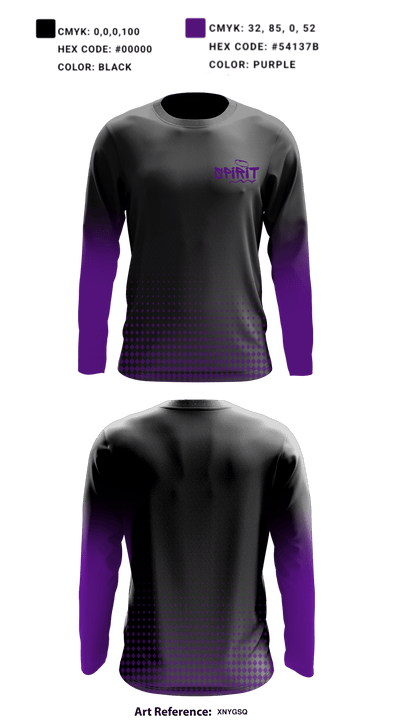 Spirit 10615712 Long Sleeve Performance Shirt - 2