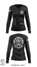 BPOA 222 62021148 Women's Long Sleeve V-neck Shirt - 1