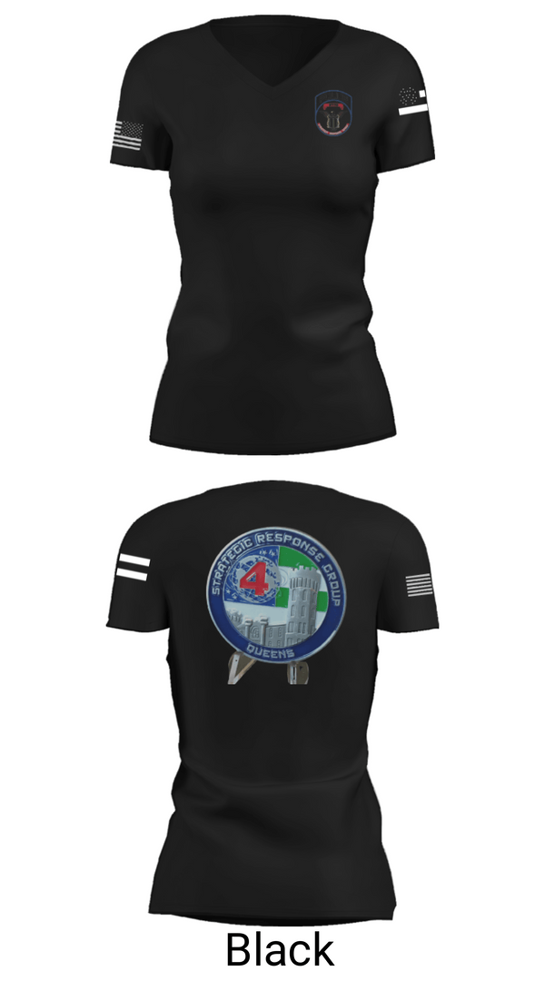 Women's Short Sleeve Vneck Shirt, SRG 4, Police, Teamtime, Team time, sublimation, custom sports apparel, team uniforms, spirit wear, spiritwear, sports uniforms, custom shirts, team store, custom team store, fundraiser sports, apparel fundraiser