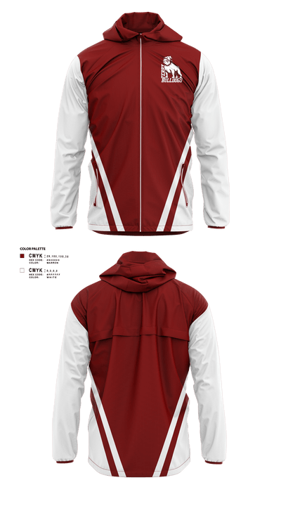 Bulldogs 84570984 Windbreaker - 1