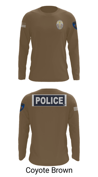 Long Sleeve Performance Shirt, Miami Police Department, Police, Teamtime, Team time, sublimation, custom sports apparel, team uniforms, spirit wear, spiritwear, sports uniforms, custom shirts, team store, custom team store, fundraiser sports, apparel fundraiser