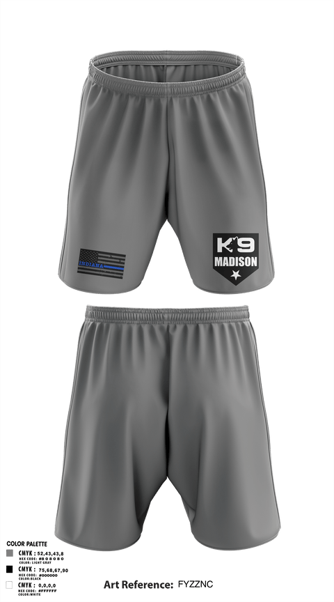 Athletic Shorts With Pockets, K-9, , Teamtime, Team time, sublimation, custom sports apparel, team uniforms, spirit wear, spiritwear, sports uniforms, custom shirts, team store, custom team store, fundraiser sports, apparel fundraiser