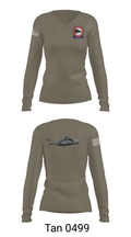 HM-15 15148080 Women's Long Sleeve V-neck Shirt - 73