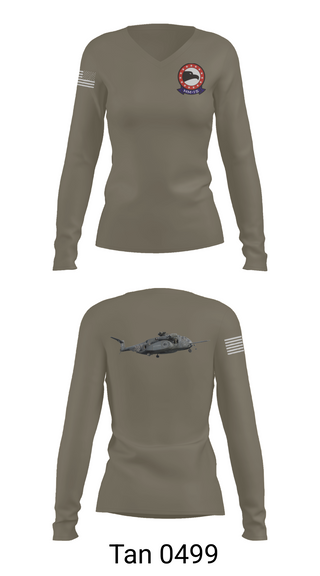 Women's Long Sleeve Vneck Shirt, HM-15, Navy, Teamtime, Team time, sublimation, custom sports apparel, team uniforms, spirit wear, spiritwear, sports uniforms, custom shirts, team store, custom team store, fundraiser sports, apparel fundraiser