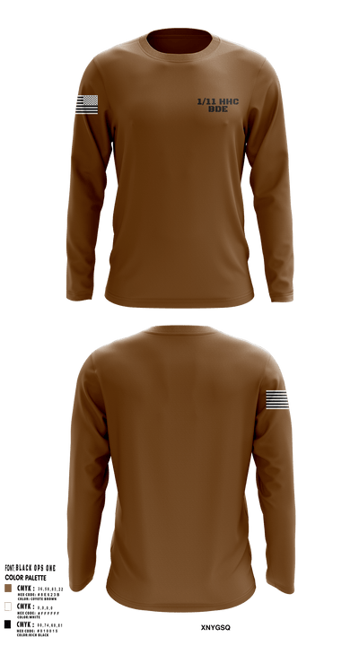 1/11 HHC BDE 77009216 Long Sleeve Performance Shirt - 8