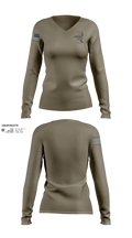 HSC-28 24989538 Women's Long Sleeve V-neck Shirt - 42