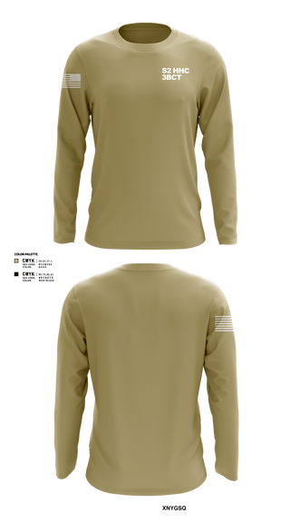 Long Sleeve Performance Shirt, S2 HHC 3BCT, Army, Teamtime, Team time, sublimation, custom sports apparel, team uniforms, spirit wear, spiritwear, sports uniforms, custom shirts, team store, custom team store, fundraiser sports, apparel fundraiser