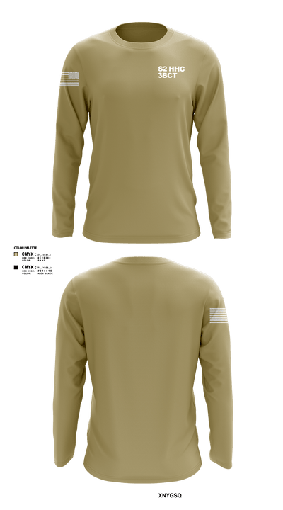 S2 HHC 3BCT 15041774 Long Sleeve Performance Shirt - 2