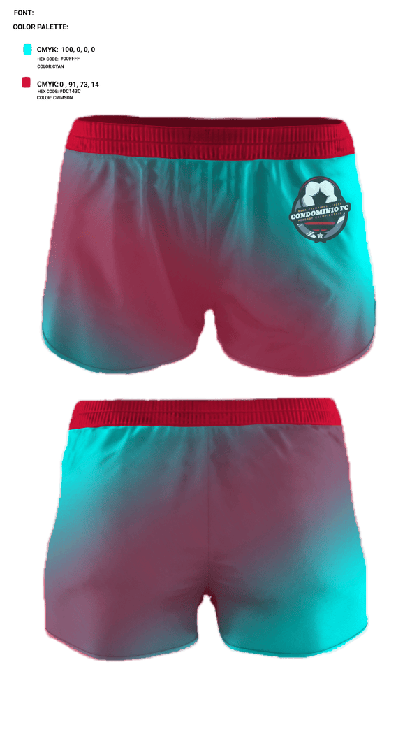 Mens Soccer Shorts, Condominio FC, Men's Soccer, Teamtime, Team time, sublimation, custom sports apparel, team uniforms, spirit wear, spiritwear, sports uniforms, custom shirts, team store, custom team store, fundraiser sports, apparel fundraiser
