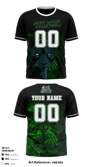 Short Sleeve Performance Shirt, Indy Wild Volleyball, Women's Volleyball, Teamtime, Team time, sublimation, custom sports apparel, team uniforms, spirit wear, spiritwear, sports uniforms, custom shirts, team store, custom team store, fundraiser sports, apparel fundraiser