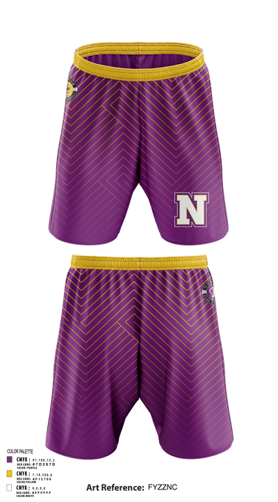 Norwalk Girls Flag Football 63158506 Athletic Shorts With Pockets - 1