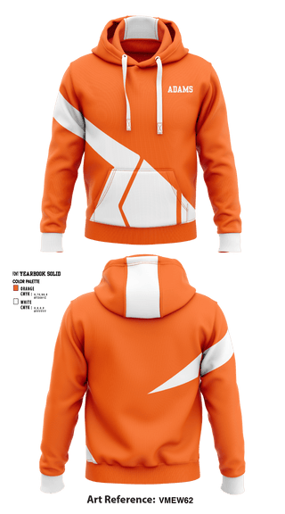 Hoodie, Adams, Football, Teamtime, Team time, sublimation, custom sports apparel, team uniforms, spirit wear, spiritwear, sports uniforms, custom shirts, team store, custom team store, fundraiser sports, apparel fundraiser