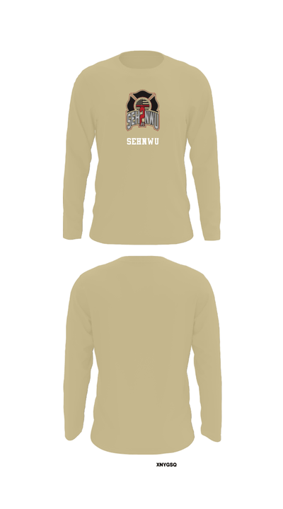 SEHNWU 1641965 Long Sleeve Performance Shirt - 92