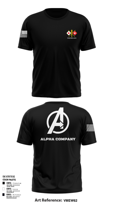Alpha Company 80514577 Short Sleeve Performance Shirt - 6