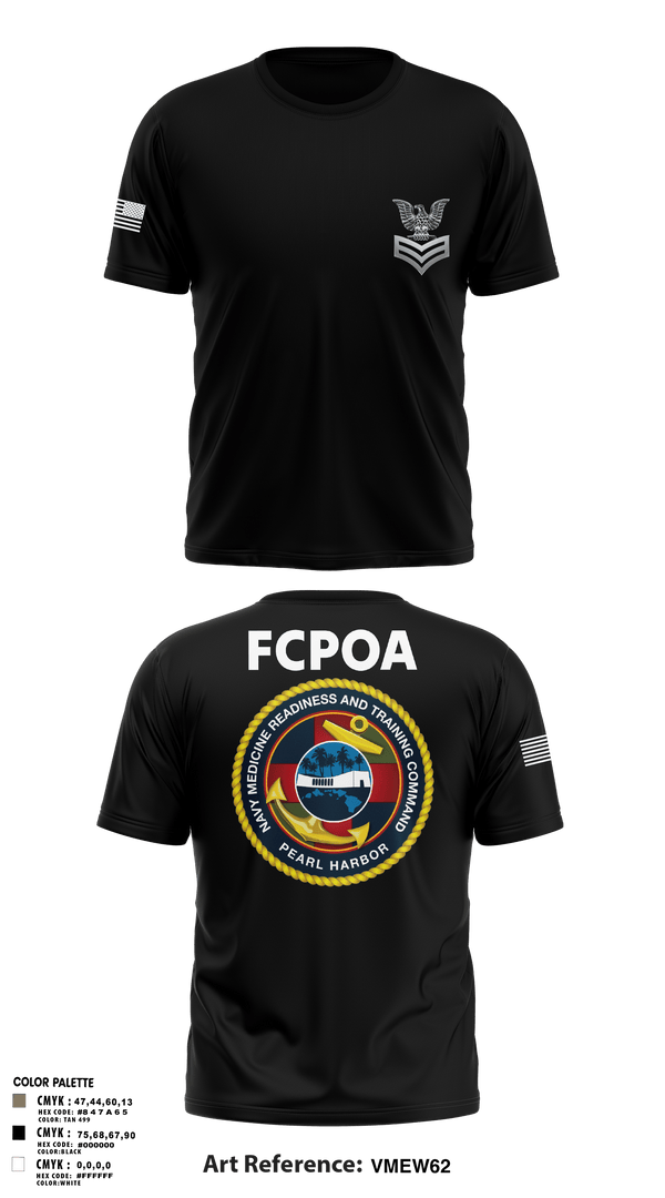 Old School Cotton Feel Shirt, NMRTC-PH FCPOA, Navy, Teamtime, Team time, sublimation, custom sports apparel, team uniforms, spirit wear, spiritwear, sports uniforms, custom shirts, team store, custom team store, fundraiser sports, apparel fundraiser