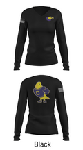 California High School Volleyball 15449985 Women's Long Sleeve V-neck Shirt - 35