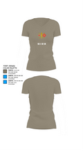 S6 1-32 IN 64050243 Women's Short Sleeve V-neck Shirt - 64