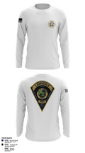 Lawrence Police FOP 1599 95636349 Long Sleeve Performance Polo - 192