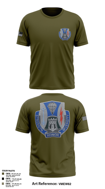 82nd airborne 33133429 Short Sleeve Performance Shirt - 1