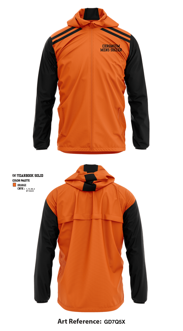 Windbreaker, Chromium, Men's Soccer, Teamtime, Team time, sublimation, custom sports apparel, team uniforms, spirit wear, spiritwear, sports uniforms, custom shirts, team store, custom team store, fundraiser sports, apparel fundraiser