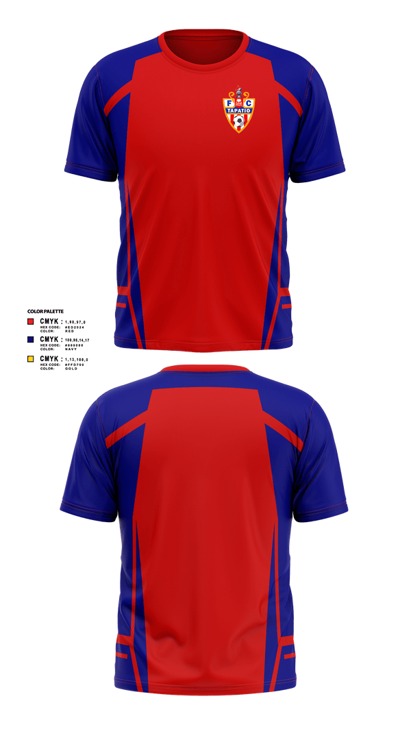 Short Sleeve Performance Shirt, Tapatio FC, Men's Soccer, Teamtime, Team time, sublimation, custom sports apparel, team uniforms, spirit wear, spiritwear, sports uniforms, custom shirts, team store, custom team store, fundraiser sports, apparel fundraiser