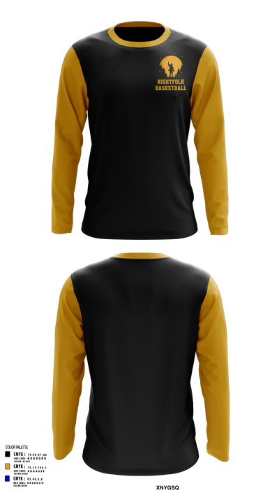 NightFolk 40371918 Long Sleeve Rash Guard Shirt - 1