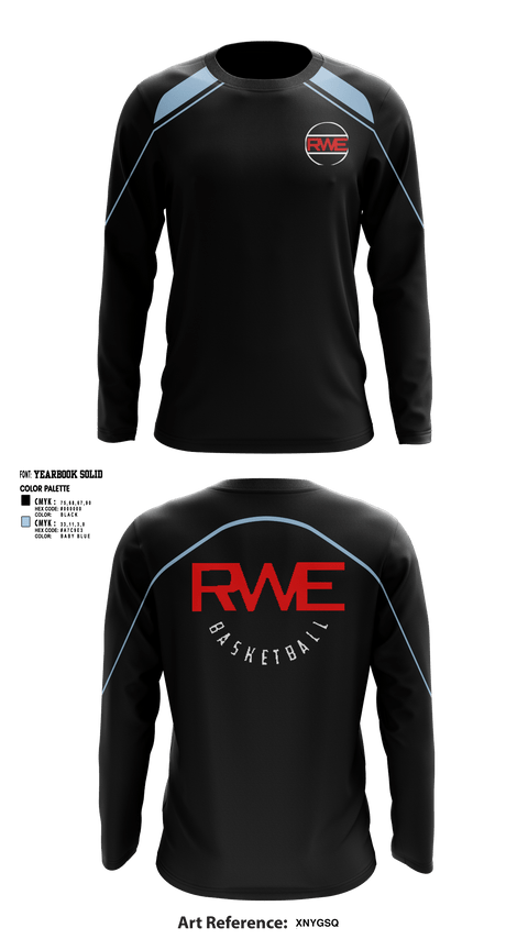 Long Sleeve Performance Shirt, Rod wave elite, Men's Basketball, Teamtime, Team time, sublimation, custom sports apparel, team uniforms, spirit wear, spiritwear, sports uniforms, custom shirts, team store, custom team store, fundraiser sports, apparel fundraiser