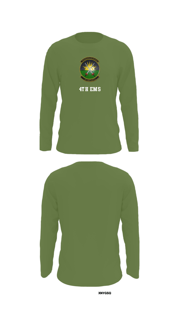 Long Sleeve Performance Shirt, 4th EMS, Air Force, Teamtime, Team time, sublimation, custom sports apparel, team uniforms, spirit wear, spiritwear, sports uniforms, custom shirts, team store, custom team store, fundraiser sports, apparel fundraiser