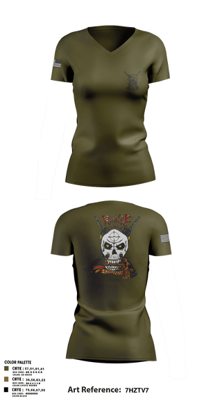 Women's Short Sleeve Vneck Shirt, Range Company, Marines, Teamtime, Team time, sublimation, custom sports apparel, team uniforms, spirit wear, spiritwear, sports uniforms, custom shirts, team store, custom team store, fundraiser sports, apparel fundraiser