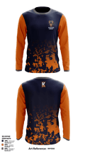 Kirkwood Cobras 92202066 Long Sleeve Performance Shirt - 1