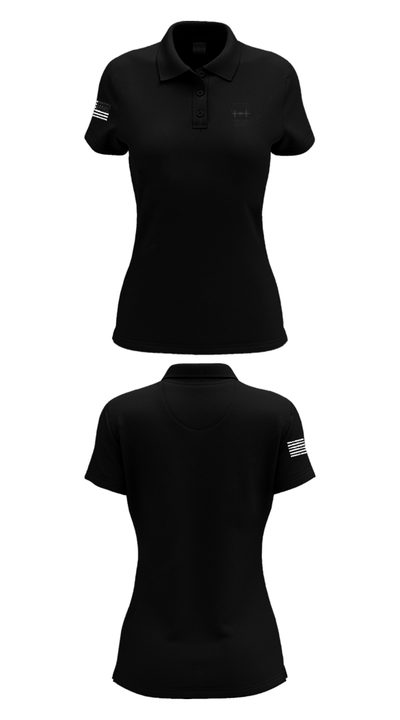 First Team Football Academy 15504820 Women's Short Sleeve Performance Polo  - 36