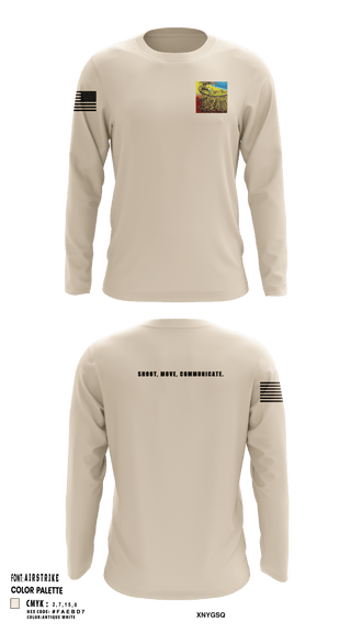Long Sleeve Performance Shirt, 218th Maneuver brigade, National Guard, Teamtime, Team time, sublimation, custom sports apparel, team uniforms, spirit wear, spiritwear, sports uniforms, custom shirts, team store, custom team store, fundraiser sports, apparel fundraiser