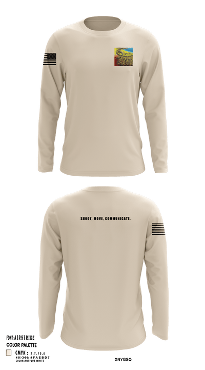 218th Maneuver brigade 66845411 Long Sleeve Performance Shirt - 3