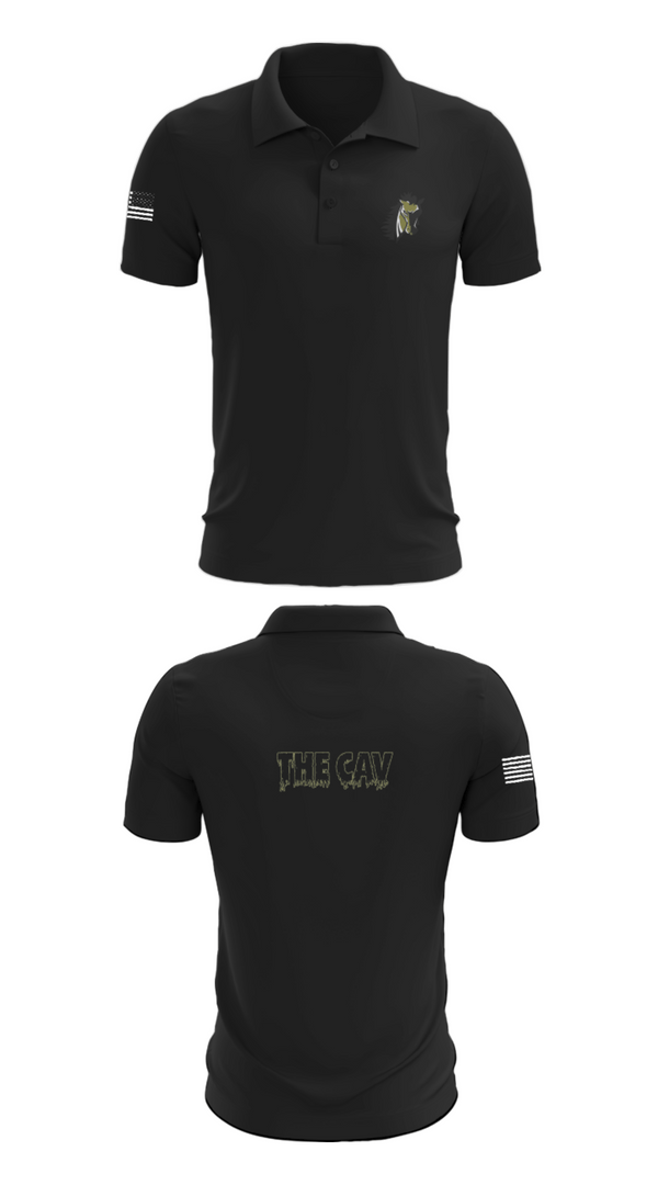 Short Sleeve Performance Polo, Eastern Panhandle Cavalry, Football, Teamtime, Team time, sublimation, custom sports apparel, team uniforms, spirit wear, spiritwear, sports uniforms, custom shirts, team store, custom team store, fundraiser sports, apparel fundraiser