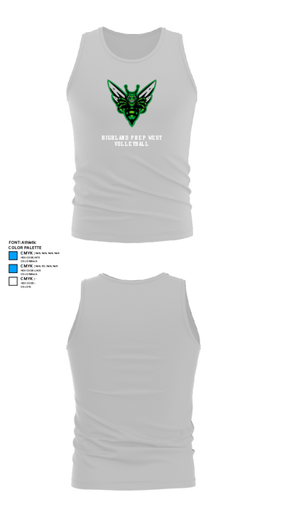 Highland Prep West Volleyball 62361985 Tank Top - 13