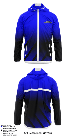 Windbreaker, Stockton Storm Cyclones, Women's Soccer, Teamtime, Team time, sublimation, custom sports apparel, team uniforms, spirit wear, spiritwear, sports uniforms, custom shirts, team store, custom team store, fundraiser sports, apparel fundraiser