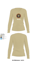 Nmcb22 88646093 Women's Long Sleeve V-neck Shirt - 78