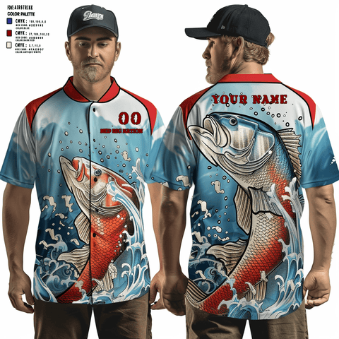 Full Button Baseball Jersey, Ned Rig nation, Baseball, Teamtime, Team time, sublimation, custom sports apparel, team uniforms, spirit wear, spiritwear, sports uniforms, custom shirts, team store, custom team store, fundraiser sports, apparel fundraiser