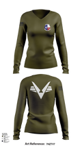 SWR-TX-403 2239493 Women's Long Sleeve V-neck Shirt - 53