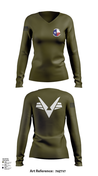 Women's Long Sleeve Vneck Shirt, SWR-TX-403, , Teamtime, Team time, sublimation, custom sports apparel, team uniforms, spirit wear, spiritwear, sports uniforms, custom shirts, team store, custom team store, fundraiser sports, apparel fundraiser