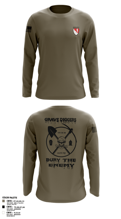 615TH ECC 10349105 Long Sleeve Performance Polo - 4