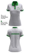Arborbrook Christian Academy Falcons 15846524 Women's Short Sleeve Performance Polo  - 2