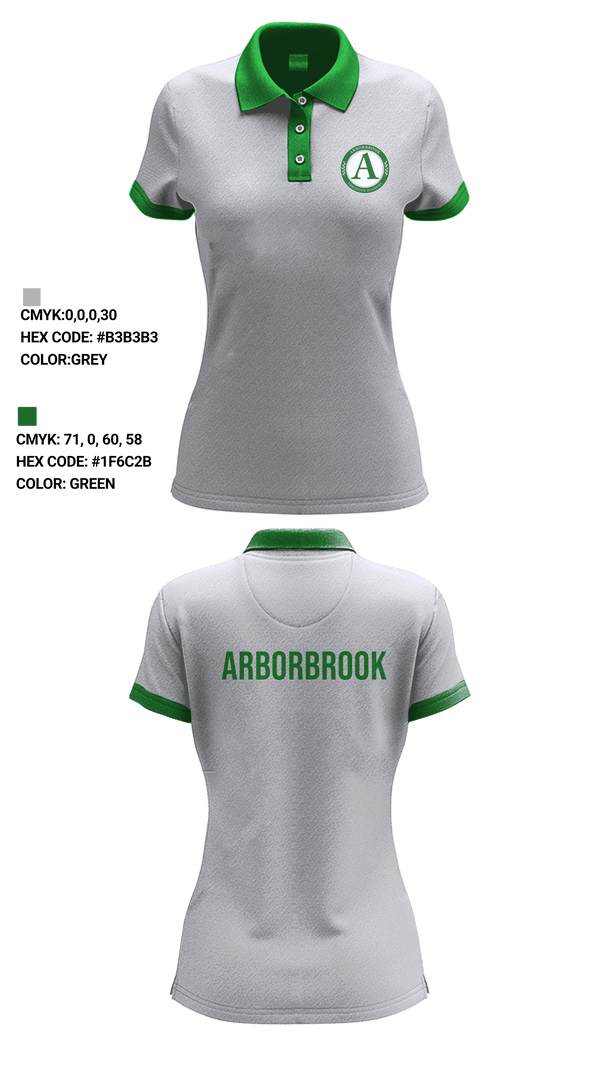Women's Short Sleeve Performance Polo, Arborbrook Christian Academy Falcons, Spirit Store, Teamtime, Team time, sublimation, custom sports apparel, team uniforms, spirit wear, spiritwear, sports uniforms, custom shirts, team store, custom team store, fundraiser sports, apparel fundraiser