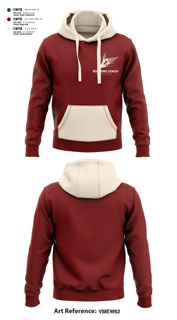 Hoodie, Flores Running Club, Track & Field, Teamtime, Team time, sublimation, custom sports apparel, team uniforms, spirit wear, spiritwear, sports uniforms, custom shirts, team store, custom team store, fundraiser sports, apparel fundraiser
