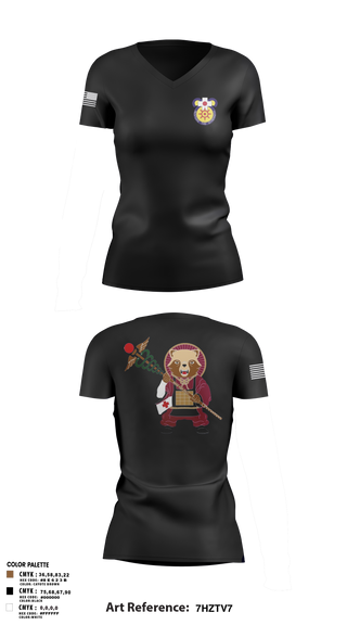 Women's Short Sleeve Vneck Shirt, MEDDAC-Japan, , Teamtime, Team time, sublimation, custom sports apparel, team uniforms, spirit wear, spiritwear, sports uniforms, custom shirts, team store, custom team store, fundraiser sports, apparel fundraiser